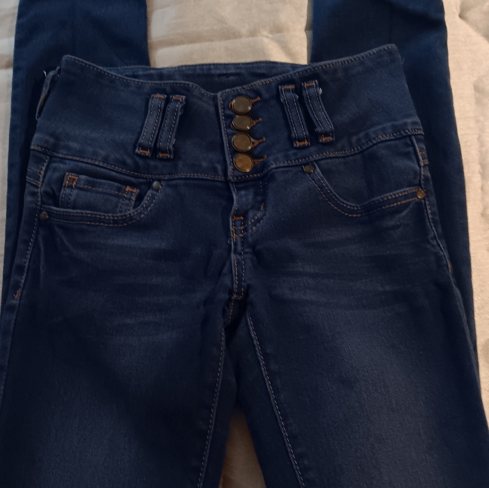 Girls Pink Label Skinny Jeans